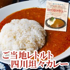 Photo1: レトルトカレー 四川坦々カレー 200g(Japanese Retort Curry Szechuan Tantan Curry 200g) (1)