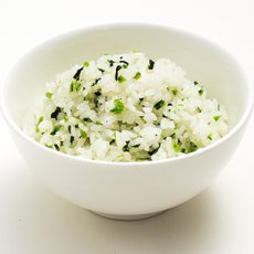 画像2: サタケ マジックライス 備蓄用 保存食 青菜ご飯 100ｇ(Japanese Satake Magic Rice - Stockpile Preserved Food - Green Vegetable Rice - 100g) (2)