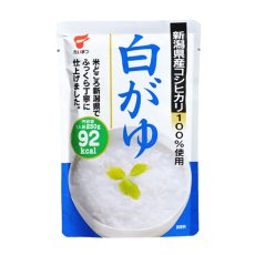 画像2: 白がゆ250g たいまつ食品 レトルト おかゆ 新潟県産こしひかり コシヒカリ 国内産 ダイエット(Japanese White rice gruel 250g, retort porridge, Niigata Koshihikari, Koshihikari, domestic, diet) (2)