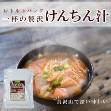 Photo1: レトルト 総菜 けんちん汁250ｇ 醤油味 具だくさん 長期１年保存 (1)