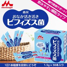 画像1: 森永　おなか活き活きビフィズス菌 1.5g×30本　 (1)