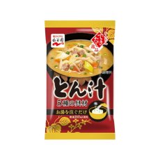 画像4: 永谷園 フリーズドライ 味噌汁 5種の具材 とん汁 10.1g 即席味噌汁　インスタントみそ汁(Japanese Nagatanien Freeze-Dried Miso Soup 5 Ingredients Pork Soup 10.1g Instant Miso Soup Instant Miso Soup) (4)