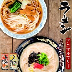 画像1: アニマルフリー ラーメン2種類計20食入りセット とんこつ風 しょうゆ ヴィーガン ベジタリアン 東亜食品 海外土産(Japanese Animal Free Ramen 2 types of ramen, 20 servings total, Pork bone style, Soy sauce, Vegan, Vegetarian, Toa Foods, Souvenirs from overseas) (1)
