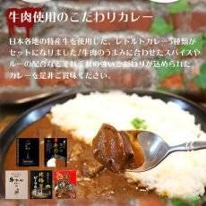 Photo2: 厳選 レトルト 牛カレー アソートセット 5種類5食 牛肉 ギフト 贈り物 景品 父の日(Japanese Selected Retort Beef Curry Assortment Set 5 kinds 5 servings Beef gift Giveaway Father's Day) (2)