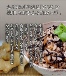 画像2: 生姜ひじきごはんの素 150g (2)