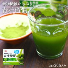 画像1: 青汁習慣 3gX20包入 JA全農 大麦若葉 乳酸菌配合 野菜不足 ドリンク 国産 (1)
