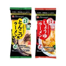 画像6: グルテンフリー 国産 米粉麺 ラーメン 2種12食セット しょうゆ＆とんこつ風(Japanese Gluten-Free Japanese Rice Flour Noodles Ramen, 2 kinds, 12-serving set, soy sauce & pork bone broth style) (6)