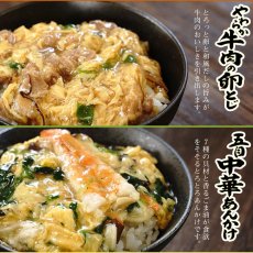 画像3: アマノフーズ フリーズドライ 無添加 丼（どんぶり）３種類12食セット（親子丼・中華丼・牛とじ丼） (3)