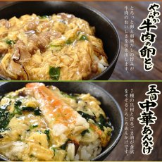 Photo3: アマノフーズ フリーズドライ 無添加 丼（どんぶり）３種類12食セット（親子丼・中華丼・牛とじ丼） (3)
