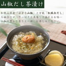 画像4: 紀州南高梅  贅沢茶漬け山椒だし茶漬け詰合せ 10食入 (4)