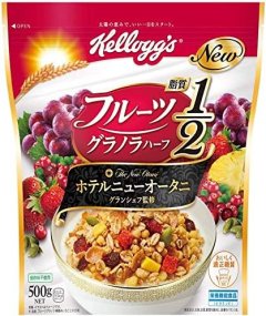 ケロッグ フルーツグラノラ ハーフ 500g 【海外発送可】