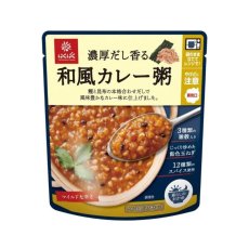 画像2: レトルト おかゆ 濃厚だし香る和風カレー粥 180g レンジ対応 (2)