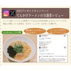 画像4: 有名店ラーメン 3種の具材付き てんかけ ラーメン 3食入り 和歌山ラーメン 玉林園 (4)