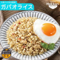 画像1: 【海外発送可】まゆまゆ Hokkori 玄米ご飯ガパオライス フェーズフリー認定 常温保存 そのまま食べられる 電子レンジ レンチン 防災 (1)