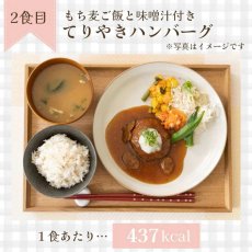 画像6: 【海外発送可】「もち麦ご飯付き」レンジで作るおかず・ご飯・味噌汁 7 食セット (6)