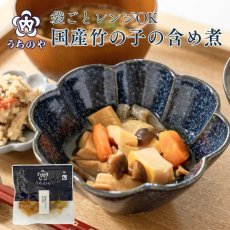 画像1: 【海外発送可】レンジ対応パック 国産 竹の子の含め煮　115g レトルト おかず 和食 惣菜 常温保存 (1)