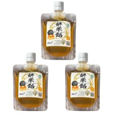 画像2: 【海外発送可】餅米飴 220ｇ X 3個（ライス シロップ） 体に優しい 甘味料 国産 ヴィーガン Brown Rice Malt（リッチ・琥珀色・旨味） 乳幼児対応 無添加｜マタニティ協会認定食品 (コピー) (2)