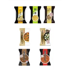 画像11: フリーズドライスープ 7種類35食 詰め合わせセット ハチ食品【海外発送可】 (11)