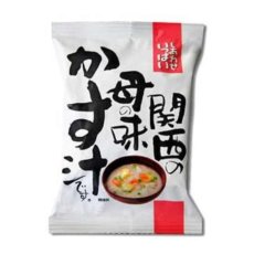 画像1: フリーズドライ 味噌汁　関西の母の味かす汁 15.0g　コスモス食品 (1)