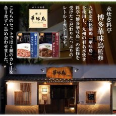 画像4: 【海外発送可】博多華味鳥監修 キーマカレーとささみ入りカレー2種計6食セット (4)