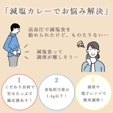 画像3: 【海外発送可】減塩 レトルトカレー 詰め合わせ 4種12食 セット (3)