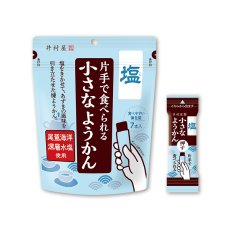 画像1: 片手で食べられる小さなようかん 塩 (1)