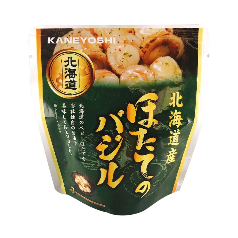 北海道産 ほたてのバジル 65g