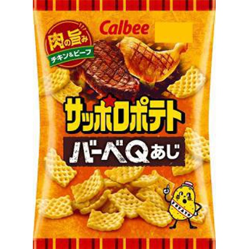 カルビー サッポロポテト バーベQあじ