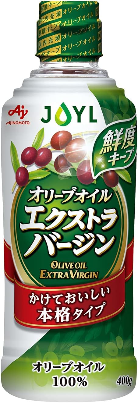 JOYL オリーブオイル エクストラバージン (オリーブオイル 100%) 味の素 J-オイルミルズ 瓶 400g [海外発送可]