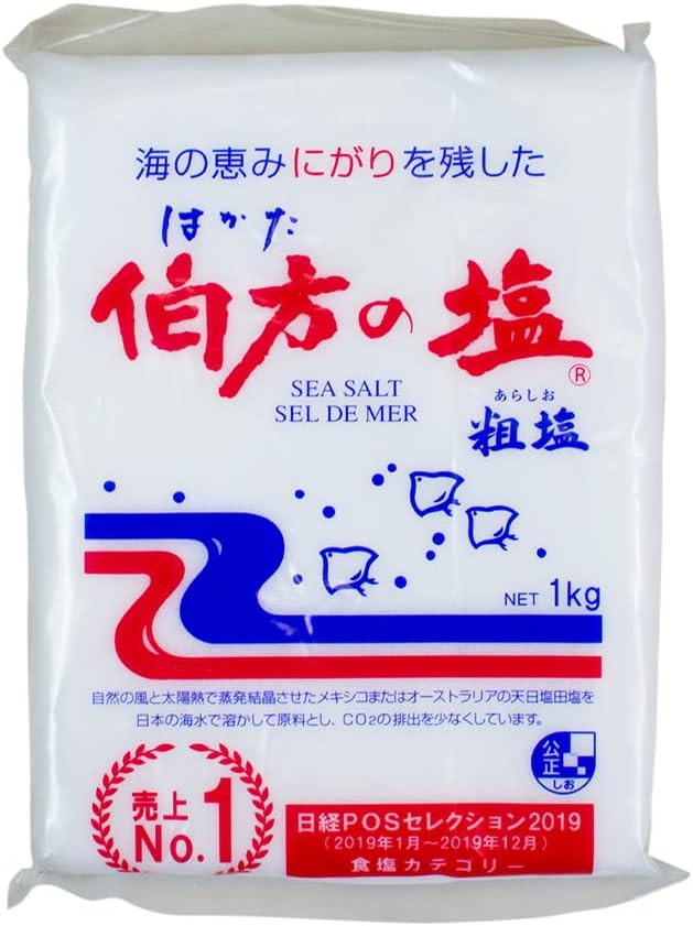 伯方の塩 1kg　【海外発送可】