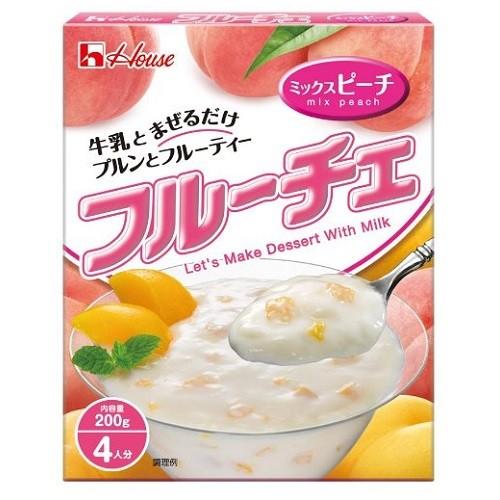 (ハウス)フルーチェ ミックスピーチ 200g　【海外発送可】