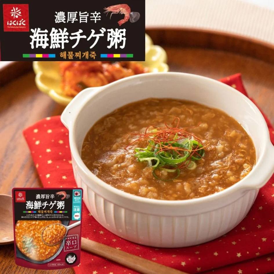 レトルト おかゆ 濃厚旨辛海鮮チゲ粥 180g レンジ対応